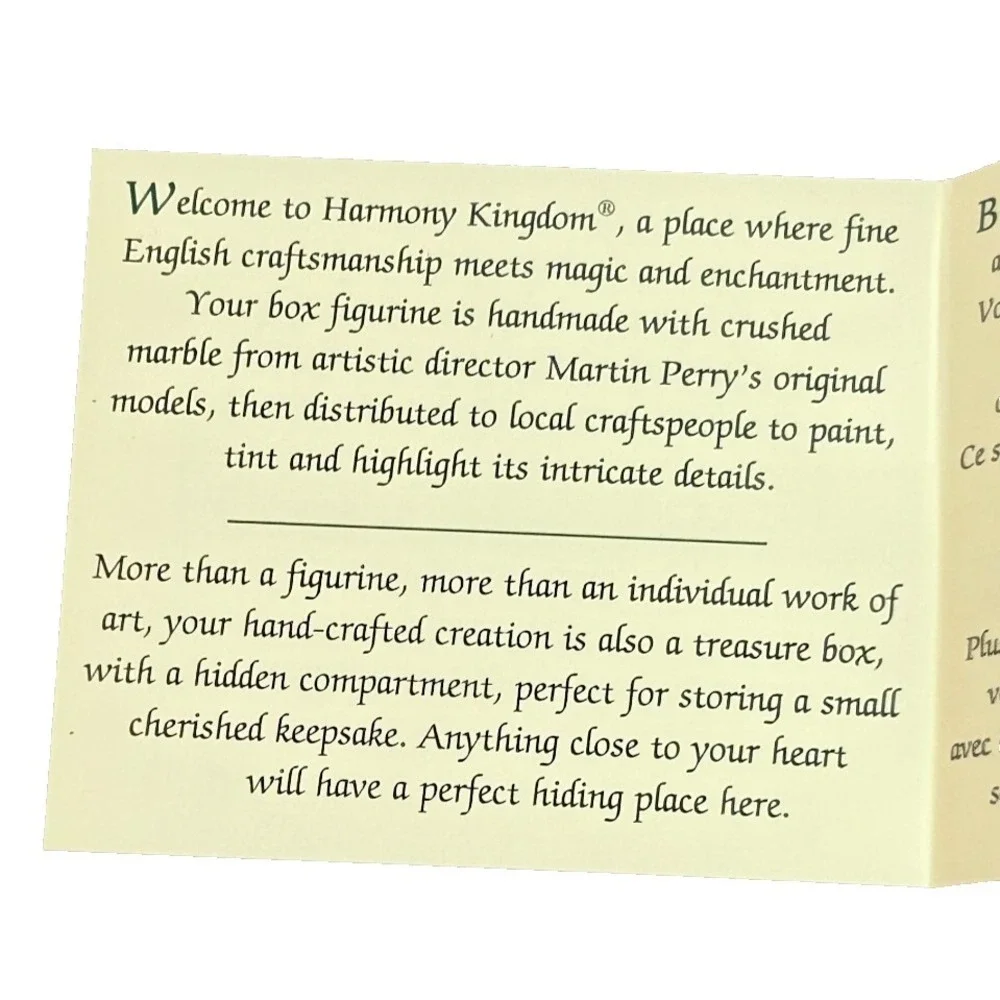 Harmony Kingdom Longaberger Morning Glory Basket Trinket Box 2000 Limited Ed - Picture 14 of 16